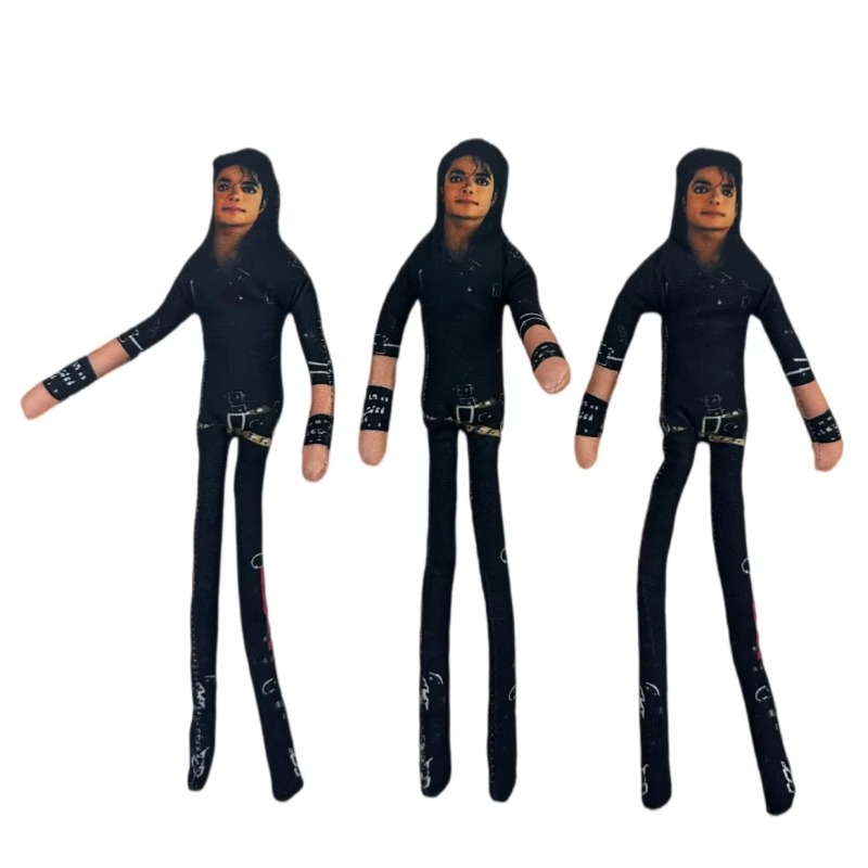 Dolls - ตุ๊กตาผ้ากำมะหยี่ข้อต่อขยับได้ ไมเคิล แจ็กสัน 1-6 ชิ้น สำหรับคอสเพลย์