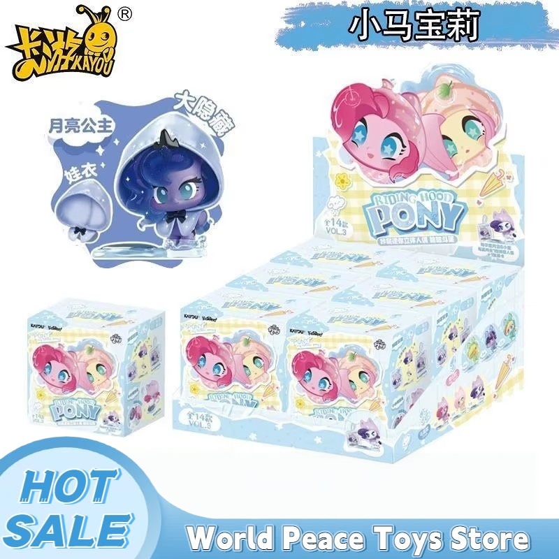 Anime Action Figure Blind Box - ใหม่! ฟิกเกอร์มินิคลิก My Little Pony ของ
