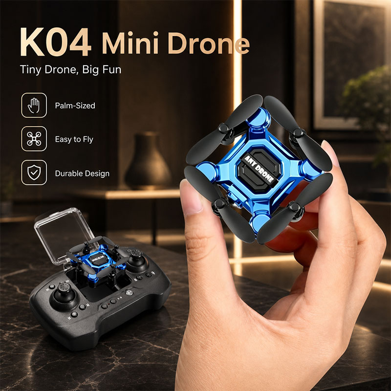 SNQP K04 มินิโดรนพับได้ กล้อง  - Fpv Brushless Rc Drone 4K บทวิจารณ์และราคา