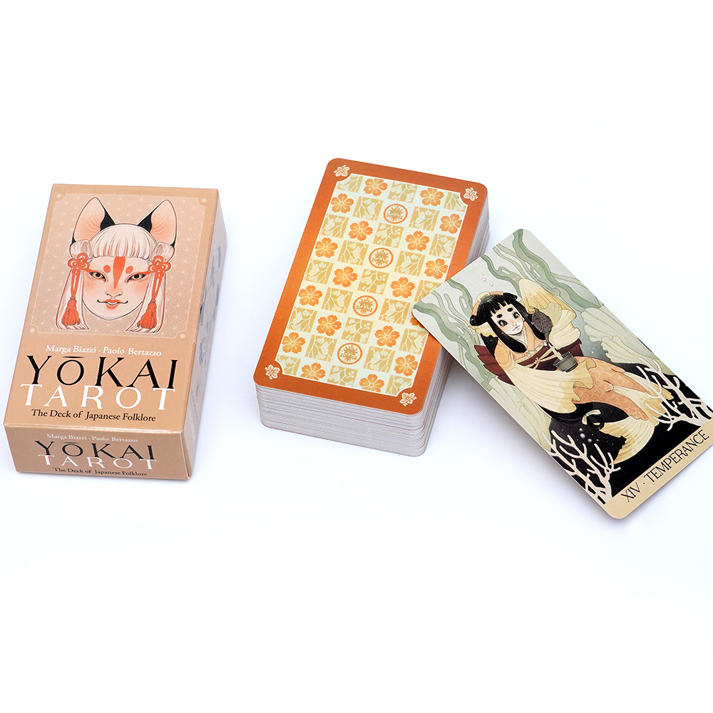 ไพ่ทาโรต์โยไค 78 ใบ ไพ่ที่มีรา - Tarot Cards Deck With Guidebook บทวิจารณ์และราคา
