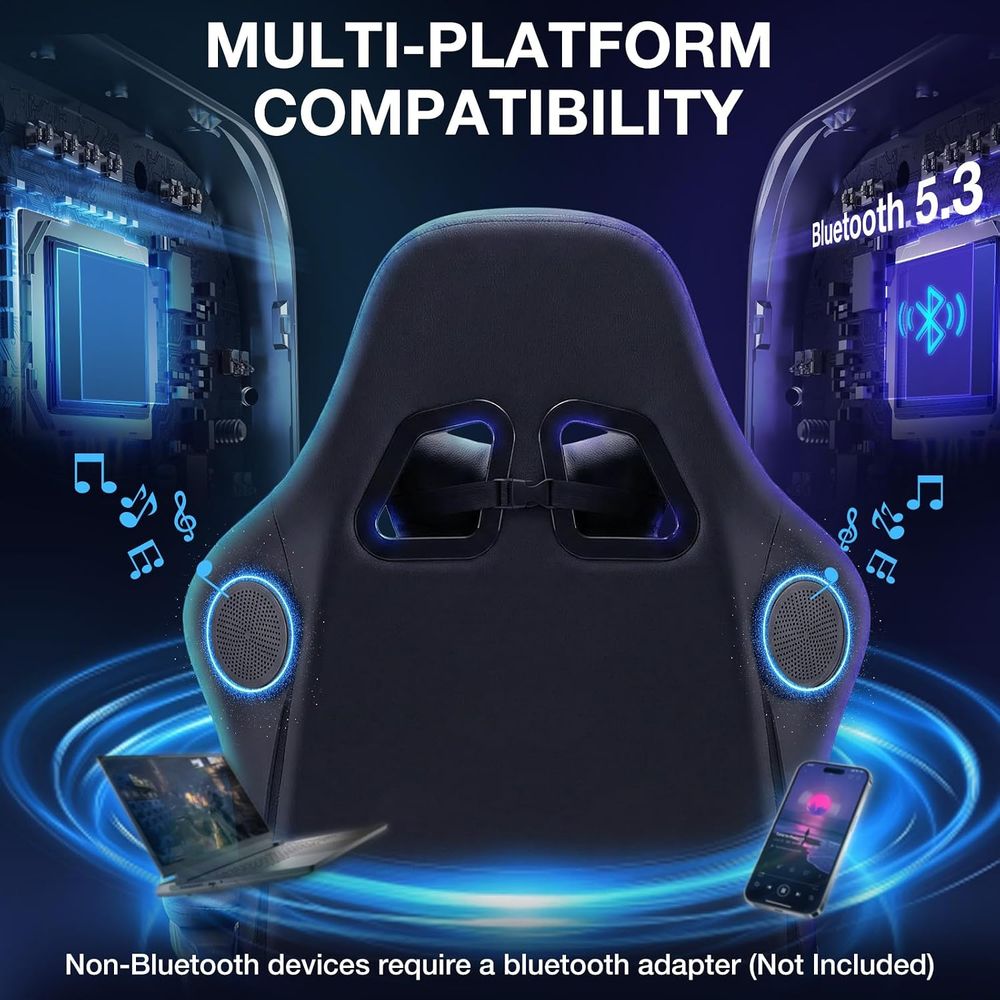 เก้าอี้เกมมิ่ง RGB พร้อมลำโพงบ - Video Games บทวิจารณ์และราคา
