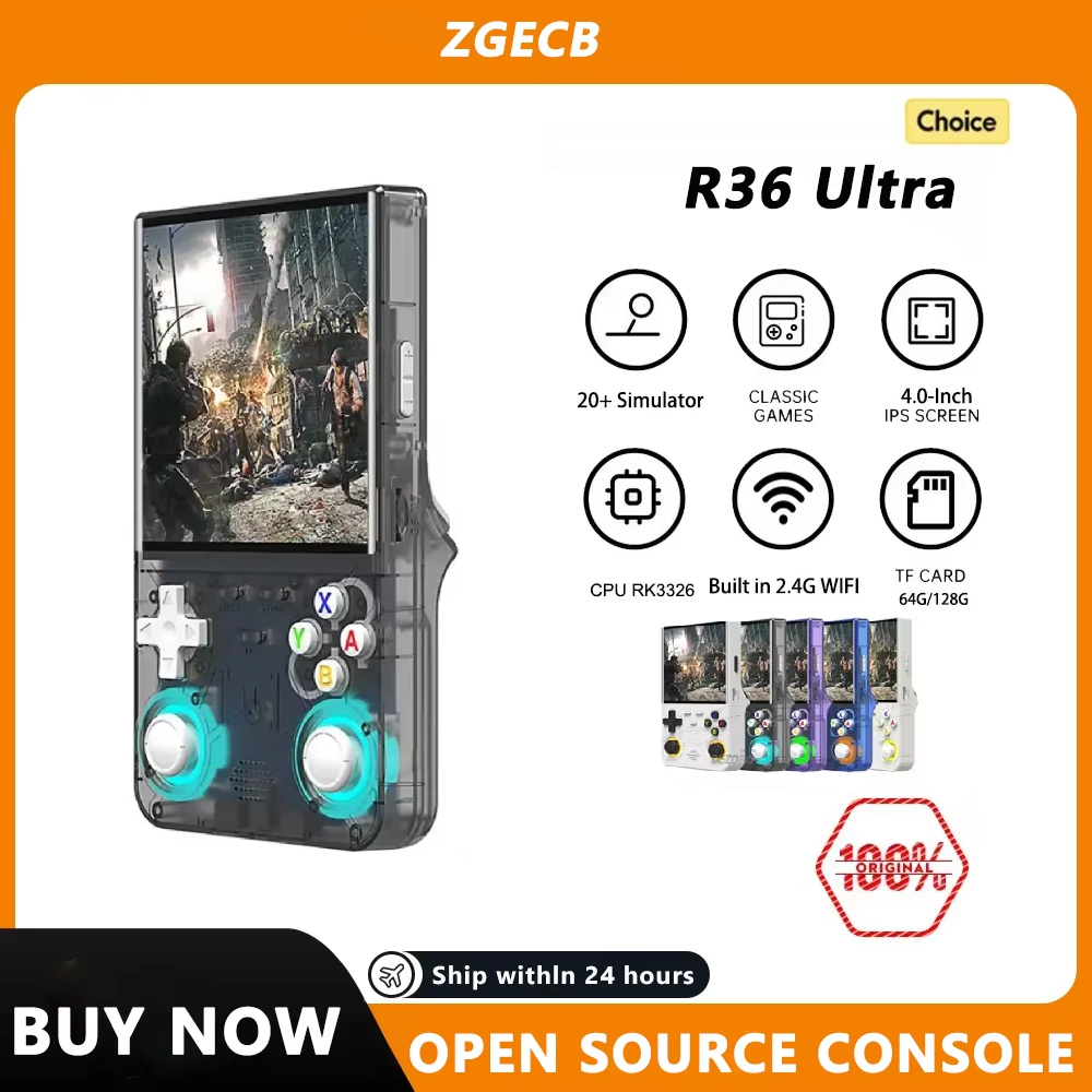 FLLAPT R36Ultra Retro คอนโซลวิ - Retro Handheld Game Console R36S บทวิจารณ์และราคา