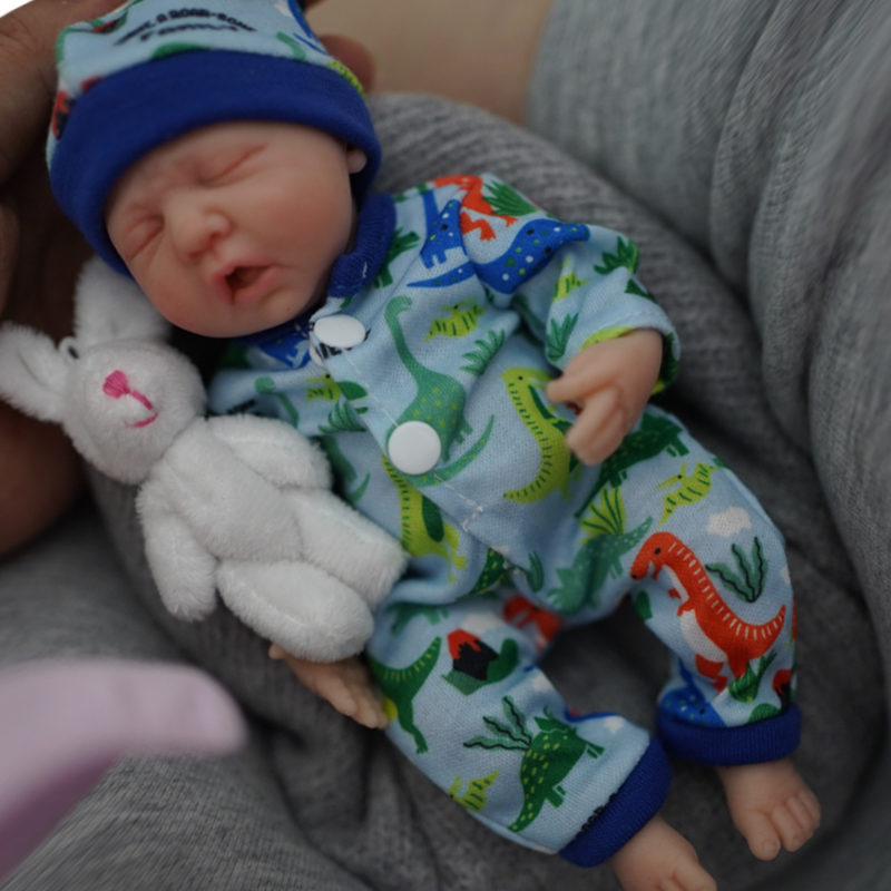 ตุ๊กตาทารกซิลิโคนขนาดเล็กเหมือ - Reborn Baby Doll Silicone Realistic บทวิจารณ์และราคา